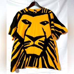 Disney The Lion King Broadway Musical Las Vegas Size XL